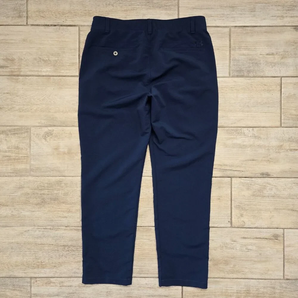 Under Armour Match‎ Play Golf Pants Men Performance Stretch Grip Waist 34W 32L